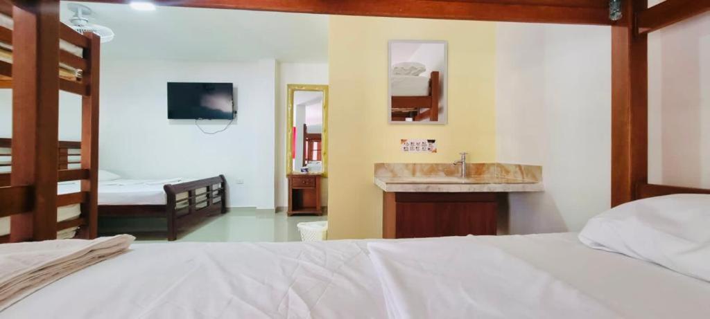Hostel Green Light Taganga Exterior photo